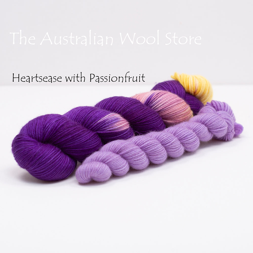 Heartsease plus Passionfruit mini