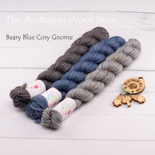 Beary Blue 8ply