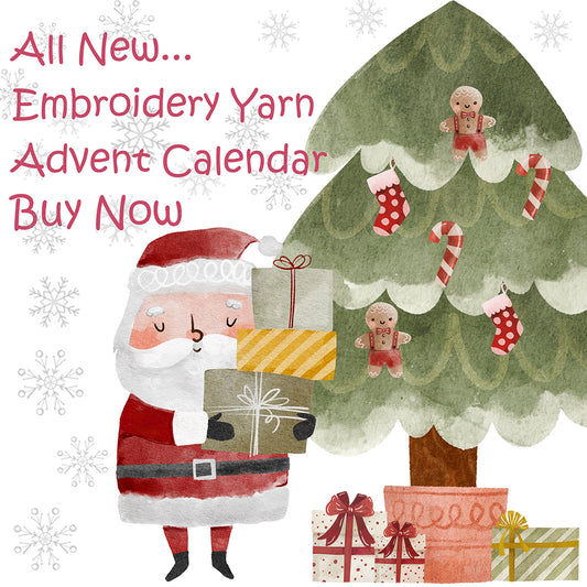 2025 Embroidery Yarn Advent Calendar