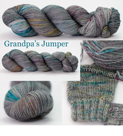 2ply/Laceweight 80% Merino/20% Cashmere, 100g skein, 800m