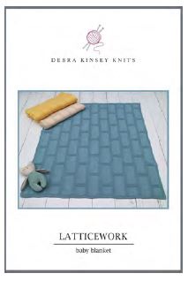 Latticework Baby Blanket - Pattern Leaflet