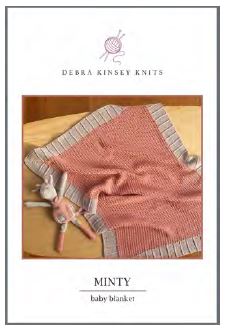 Minty Baby Blanket - Pattern Leaflet