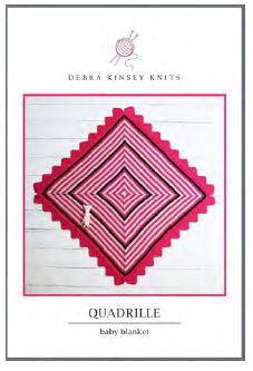 Quadrille Baby Blanket - Pattern Leaflet