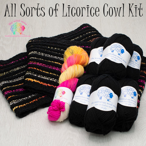 All Sorts Of Licorice Cowl Kit